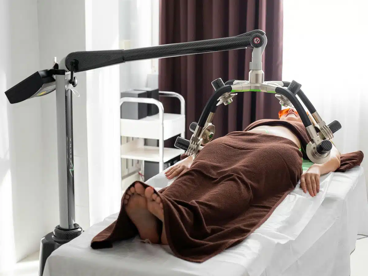 Doctor with a patient